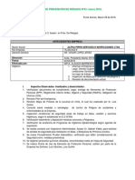 Informe N°1 Asesoria en Prev de Riesgos APSI Ltda PDF