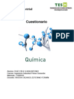 Quimica Cuestionario