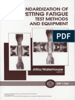 Standardization of Fretting Fatigue