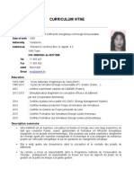 CV Dalila Ammar Conseil