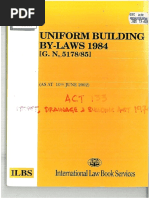 Uniform Building By-Laws 1984 - Rev1