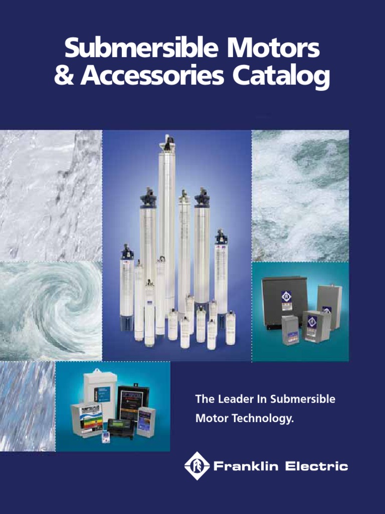 Franklin Electric Submersible Motor Catalog PDF Electric Motor