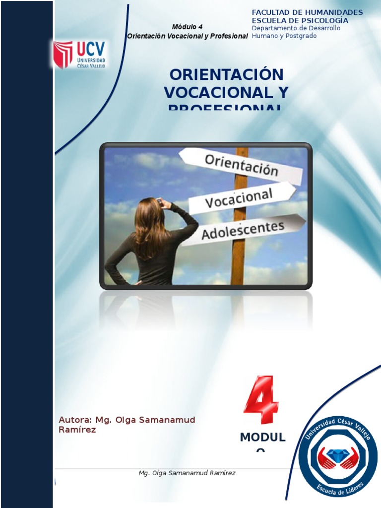 Orientacion Vocacional y Profesional | PDF | Toma de decisiones ...