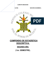 Compendio de Estadística Bueno 2015