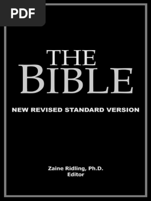 Bible Nrsv Pdf Torah Jehovah