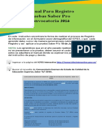 Manual Pruebas Saber Pro 19 Junio 2016 PDF