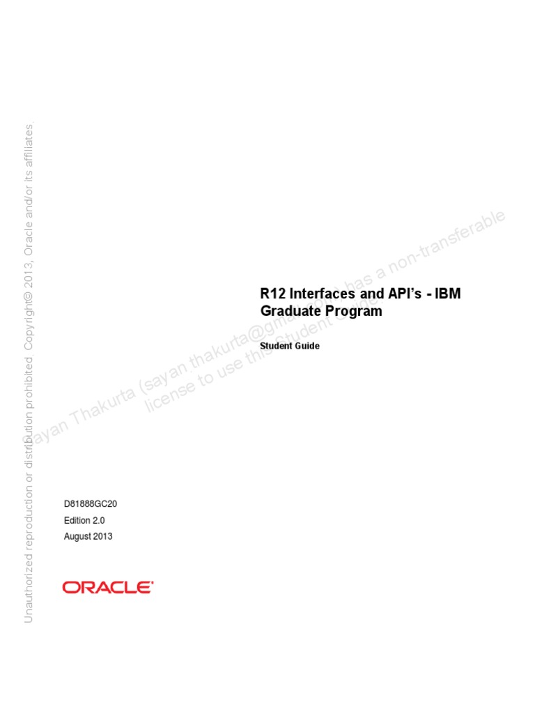 Java | PDF | Application Programming Interface | Oracle Database