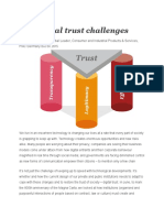 Ten Digital Trust Challenges