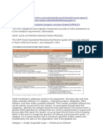 Gamp Classification