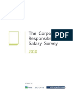 The Corporate Responsibility Salary Survey 2010