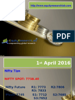 Equity Research Lab 1 April Nifty Report