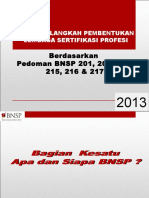 Langkah Langkah Pendirian LSP 10 Juni 2013