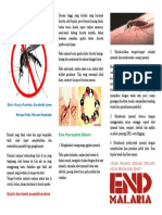 Pamflet Malaria