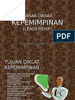 Dasar-Dasar Kepemimpinan