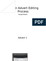 Oxfam Advert Editing Process