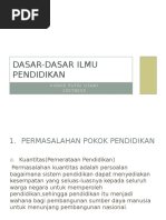 Dasar-Dasar Ilmu Pendidikan