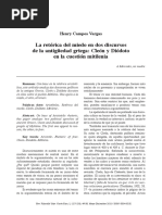 Vargas - La retórica del miedo en dos discursos de la antiguedad griega