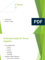 Switch Mode Power Supply (SMPS) : Prepared by Dhrumil H. Sheth