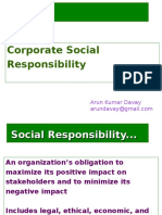 Corporate Social Responsibility - Pps
