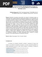 Avaliacao Parasitologica de Ratos (Rattus Novergicus)