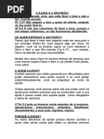 A Ajuda e a Gratidão