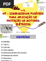 Acionamentos Eletricos H7 Fusiveis