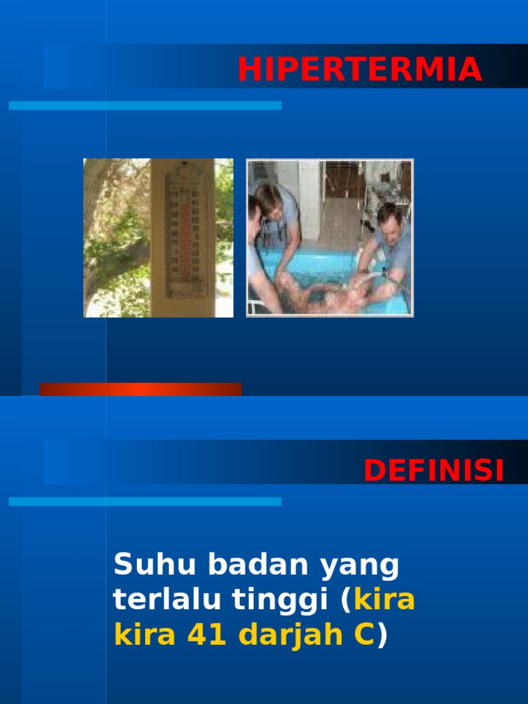 Hipertermia | PDF | Sains & Matematika