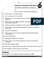 Addition and Subtraction Worded Problem