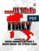Wwii To&es - Italy