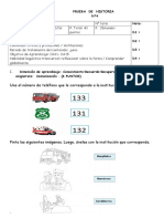 Prueba 4 de Historia Primero