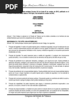 Codigo Penal Tabasco