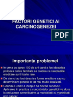 Curs 13. Factori Genetici 2014