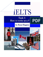 Ielts Task 2 How to Write at a 9 Level
