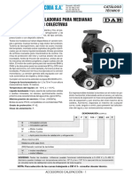 Bomba Mediana ESCODA - Catalogo 1