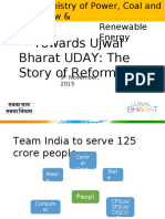 Towards Ujwal Bharat UDAY: The Story of Reforms: 9 November, 2015