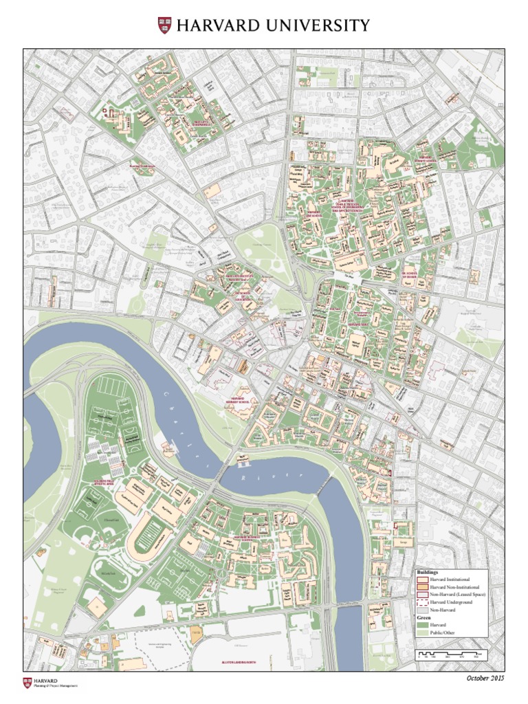 Harvard Campus Map PDF