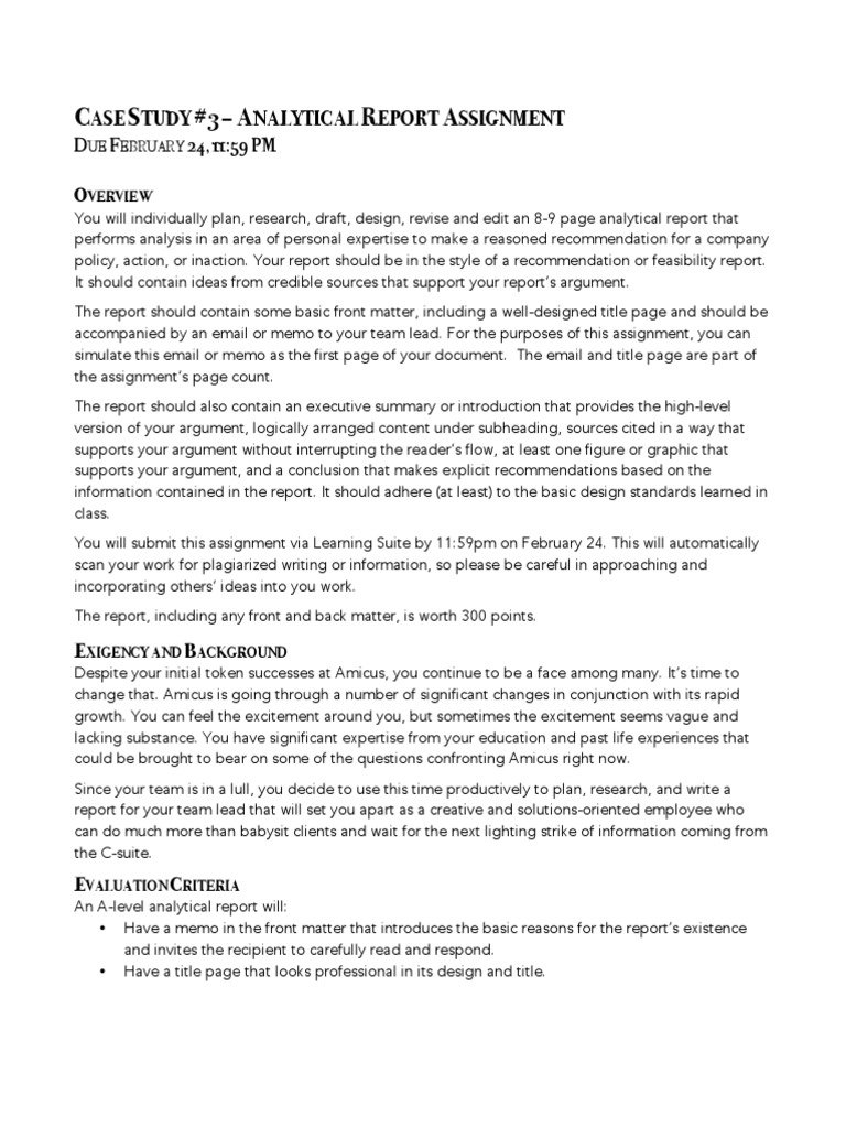 analytical essay model non fiction