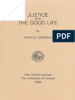 Ronald Dworkin,  Justice and the Good Life-1990