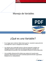 4 Clase Tipos de Datos, Variables y Procedimientos