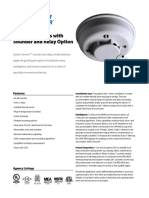 System Sensor 2WTA-B, 2WTR-B, 4WTA-B, 4WTR-B Data Sheet