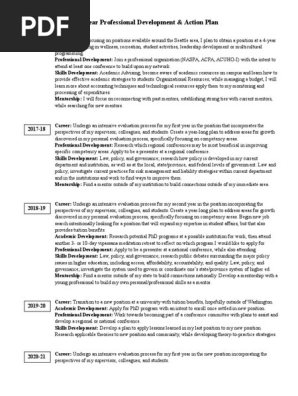 capstone - 5 year plan
