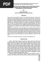 Download Pengaruh Return Saham Earnings Dan Volume Perdagangan by Endi Aryoko SN306675262 doc pdf