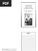 Actividad de Santa Cena y Lavatorio de Pies