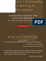 Guide For New Community Gardeners - Minnesota