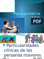 Psicogeriatría