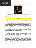 A Maneira Que Paulo Se Identifica a Igreja de Roma