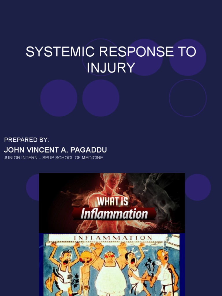 Systemic Inflammatory Response to Injury | PDF | Inflammation | Sepsis