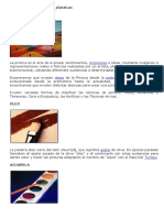 Expresiones de las artes plásticas.doc