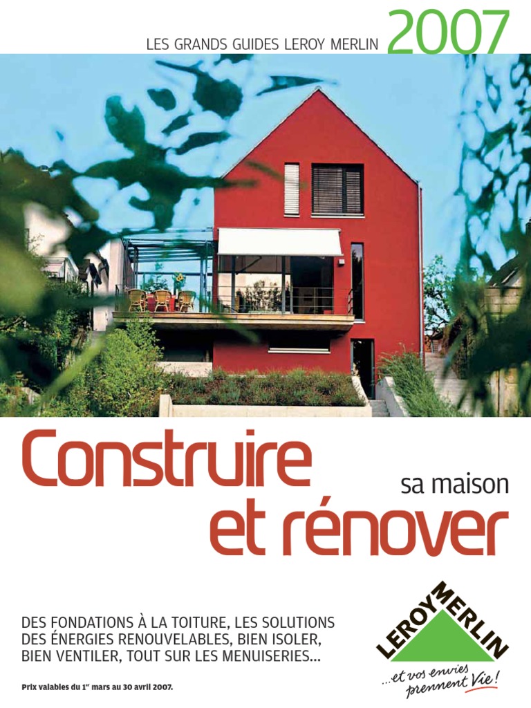 Construire Et Renover Sa Maison, PDF, Poêle (chauffage)