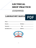 Electrical Workshop Practice: Laboratory Manual